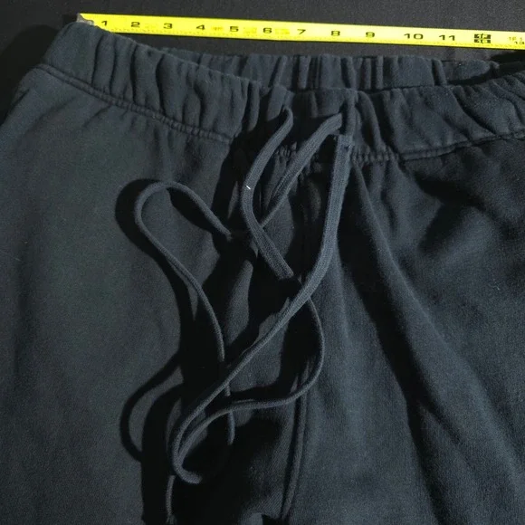 MNML Jogger Sweatpants Mens Black Cotton Blend Drawstring JLounge Size Large - Picture 8 of 13